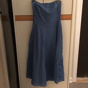 Blue Midi Dress